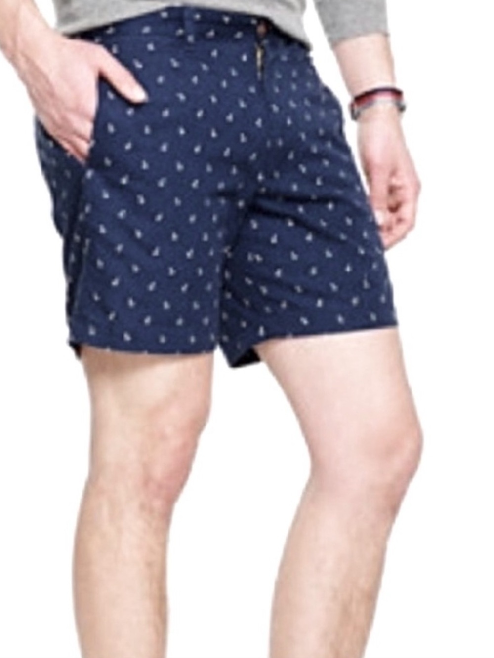 J.Crew Men’s Gramercy Nautical Chino Shorts